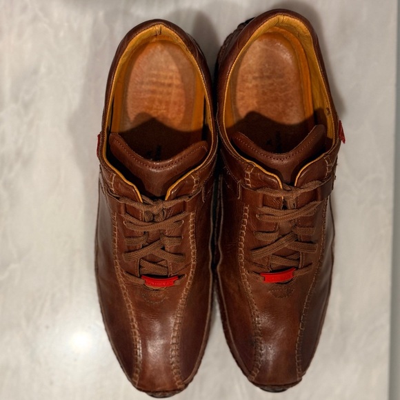 Pikolinos Brown Leather Driving Shoes 45 (US 11.5–12) Handmade Comfort Moccasins - Picture 9 of 16